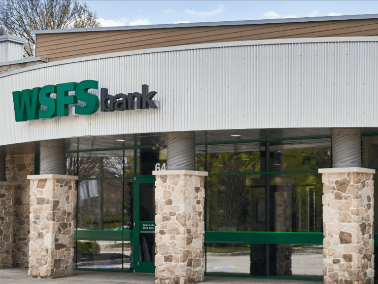 Blue Bell WSFS Bank branch.