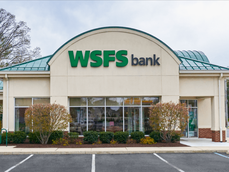 Brandywine WSFS Bank branch.