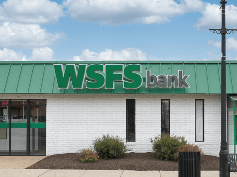 Bridgeport WSFS Bank branch.