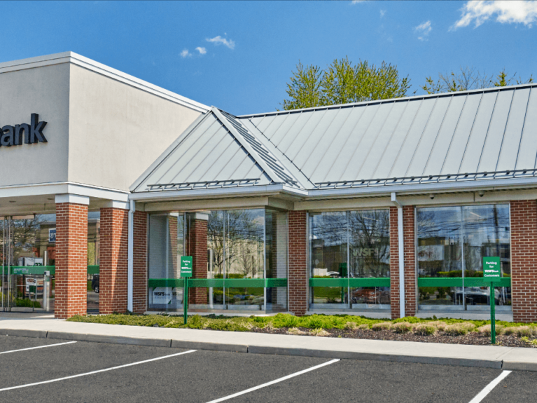 Cherry Hill West WSFS Bank branch.