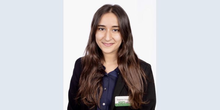 WSFS expands Sagarika Chhabra’s horizons through summer internship