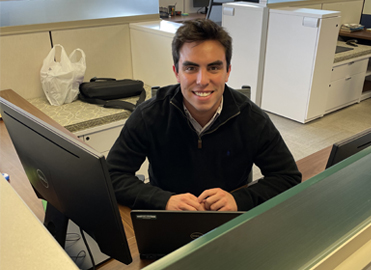 Small Business Banking Intern, Darren DiRenzo. 