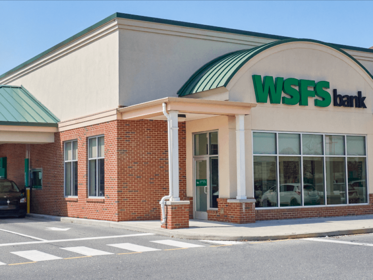 Dover Mart WSFS Bank branch.