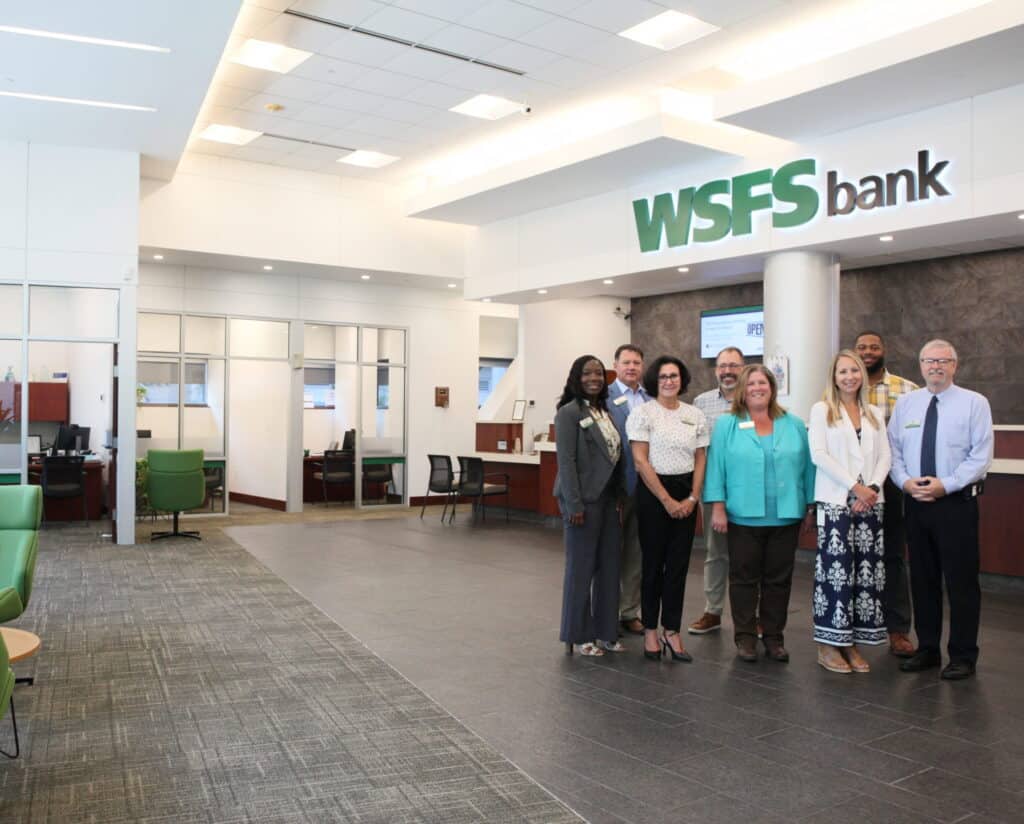 Group of WSFS Associates posing for the camera