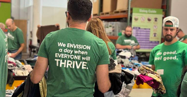 WSFS Associates volunteering