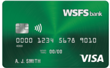 WSFS Bank Platinum Visa Credit Card.