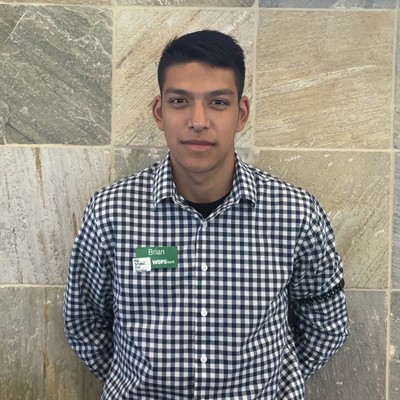 WSFS Intern Brian Quezada.