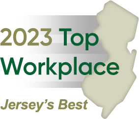 2023 Top Workplace by Jersey's Best. Award logo.