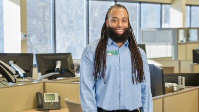 WSFS Associate Aundre Chambers.