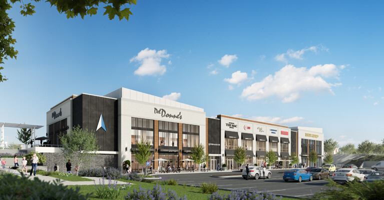 Avenue North shopping center in Delaware.