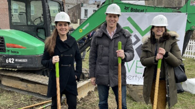 A groundbreaking with Civetta Property Group.