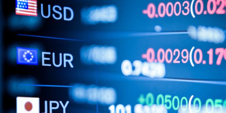 International currency interest rates.