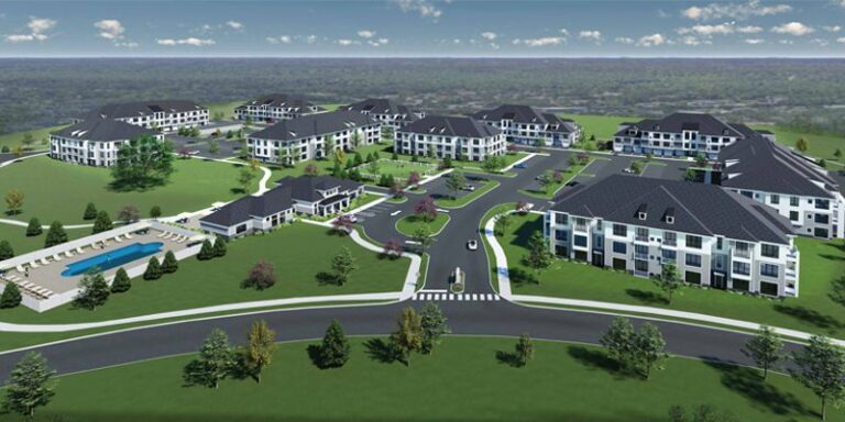 Planning image for housing development in Delaware County.