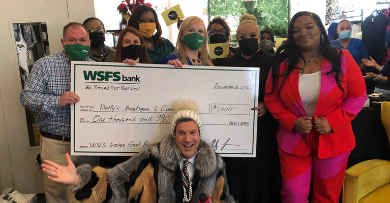 WSFS Associates and the staff of Dolly's Boutique and Consignment.