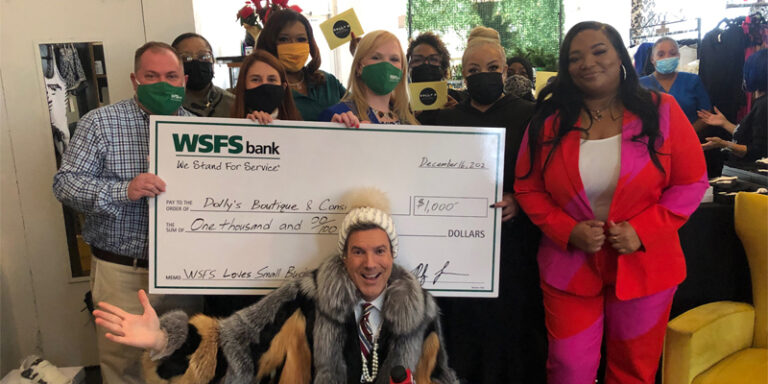 WSFS Associates and the staff of Dolly's Boutique and Consignment.