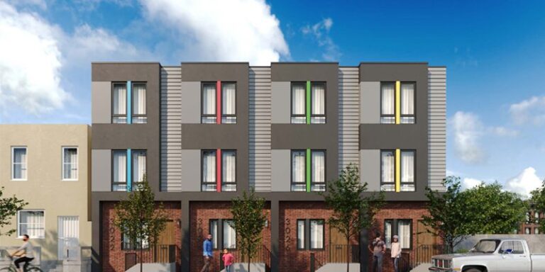 Image of new condo housing.