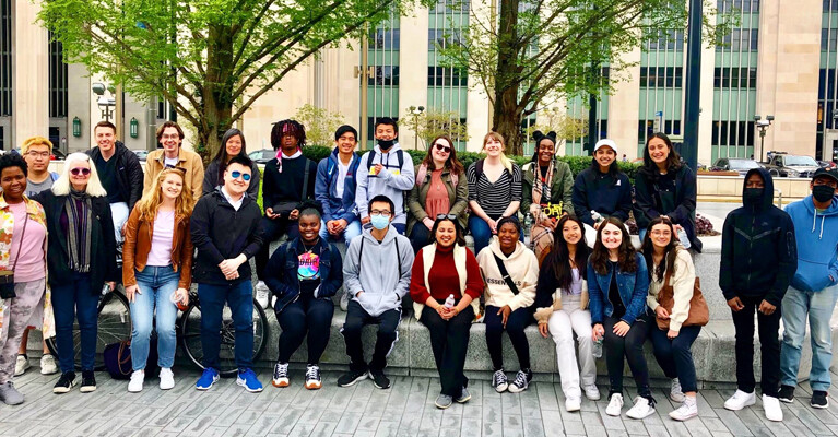 Students from Minds Matter of Philadelphia, Inc.