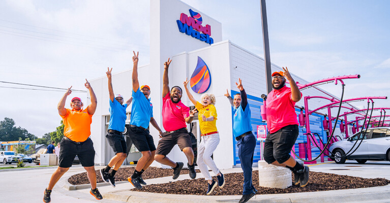 ModWash car wash staff.