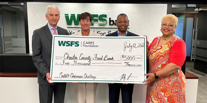 WSFS CARES Foundation Provides $15,000 in Grants to Seven Local Nonprofits in Conjunction with the Satell Institute CEO Conference