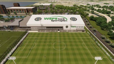 A rendering of the WSFS Bank Sportsplex.