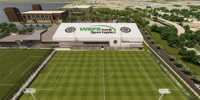 WSFS Teams Up with the Philadelphia Union to Introduce the WSFS Bank Sportsplex, A Premier Destination For Sports And Recreation