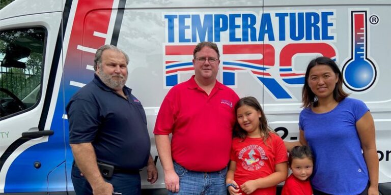 Temperature Pro owners and their family.