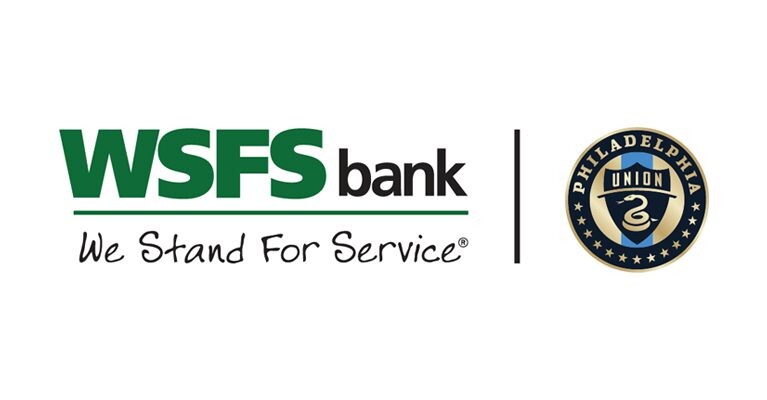 WSFS Bank/Philadelphia Union combination logo.