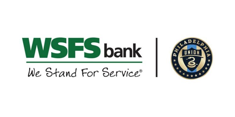 WSFS Bank/Philadelphia Union combination logo.