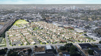 Rendering of a housing development in Wilmington, Delaware.