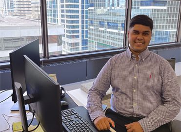 WSFS intern Yash Banka.