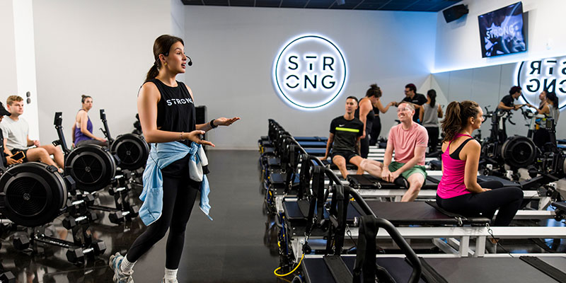 STRONG Pilates, located in Garwood, New Jersey, combines traditional Pilates with cardio and strength workouts.
