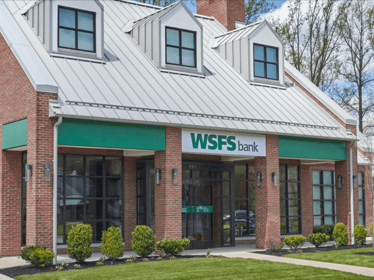 Maple Glen WSFS Bank branch.