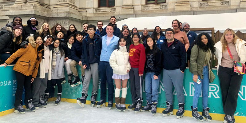 Students from Minds Matter of Philadelphia, Inc.