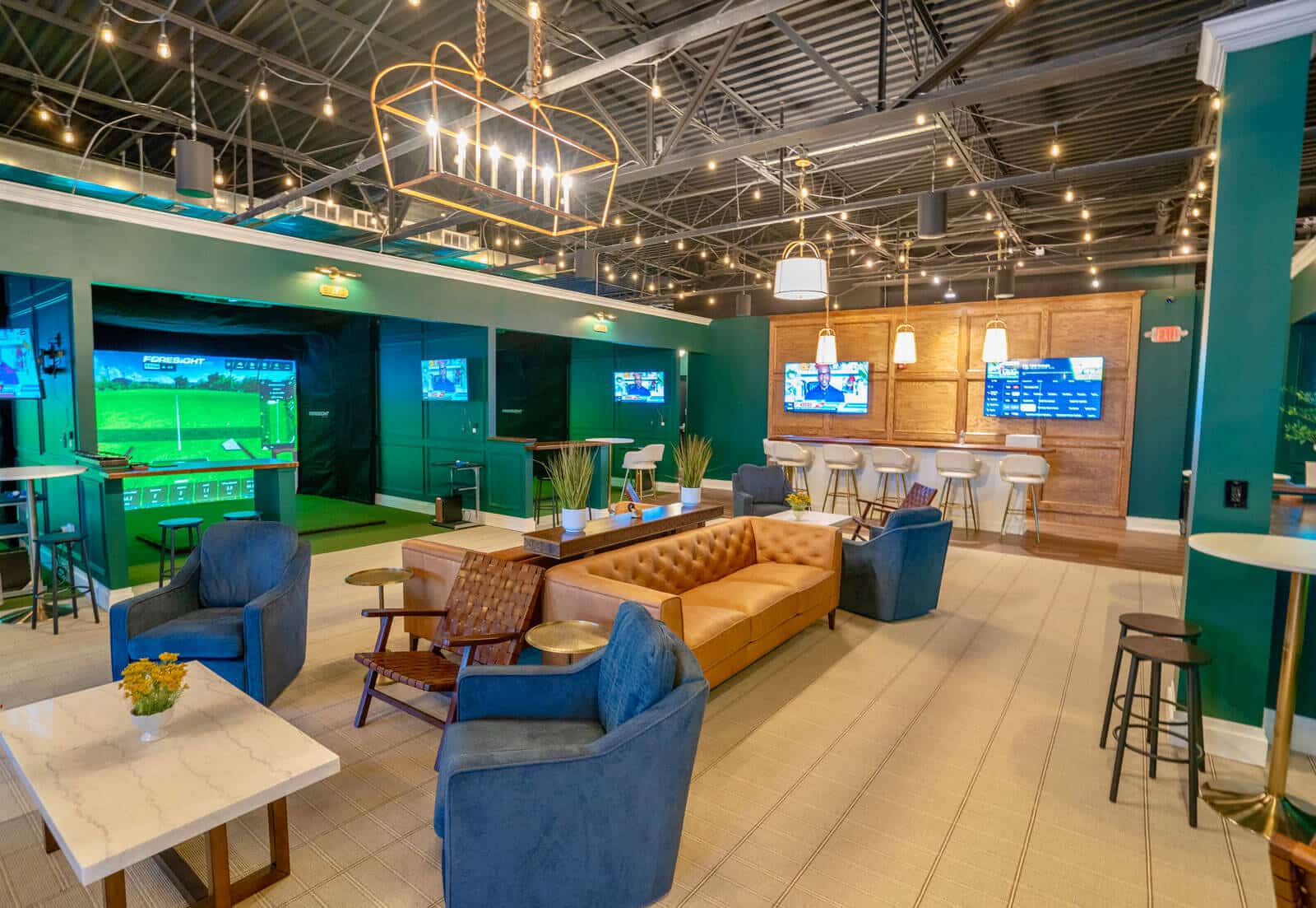The Willows Golf Lounge Builds a Community-First Indoor Golf Experience with WSFS Bank