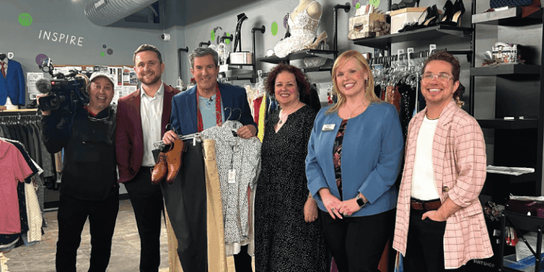 The Wardrobe and WSFS tackle clothing insecurity on Fox 29