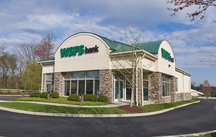 Exterior image of a WSFS Banking Office