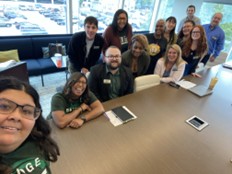WSFS associates taking selfie