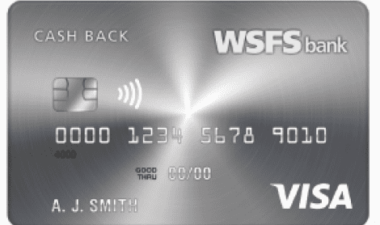 WSFS Bank Cash Back Visa Credit Card.