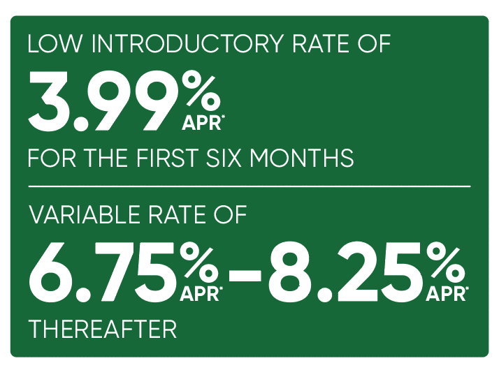 Home Equity Line of Credit promotional rates