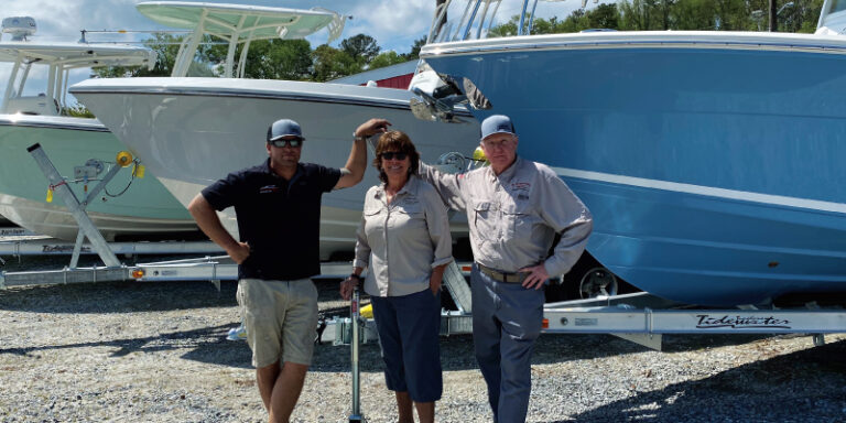 The staff of Route 113 Boat Sales.