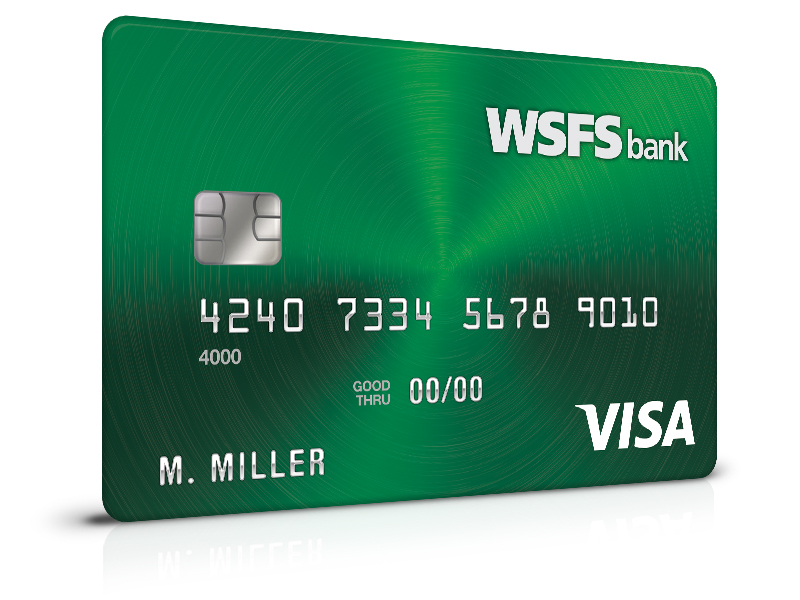 WSFS Platinum Visa credit card.