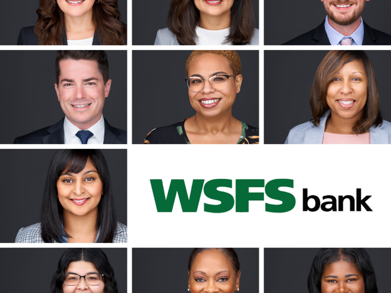 Headshots of diversity equity and inclusion at WSFS bank